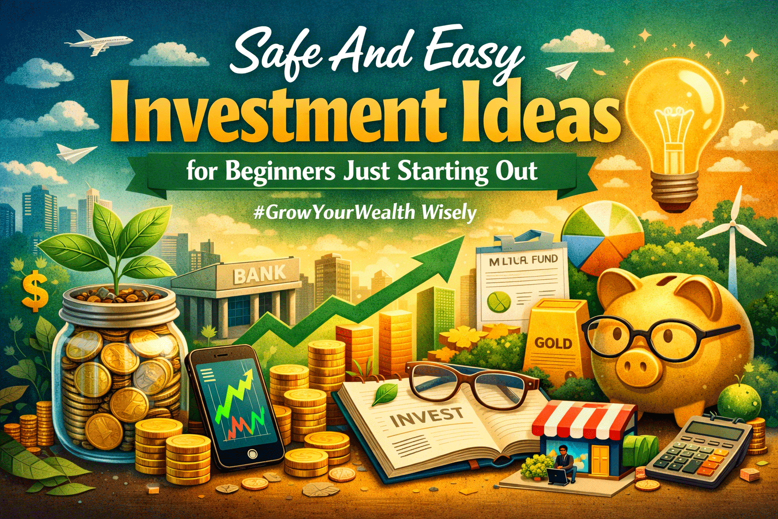 Safe And Easy Investment Ideas For Beginners Just Starting Out