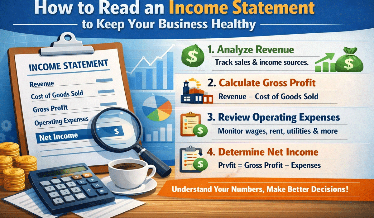How to Read an Income Statement to Keep Your Business Healthy